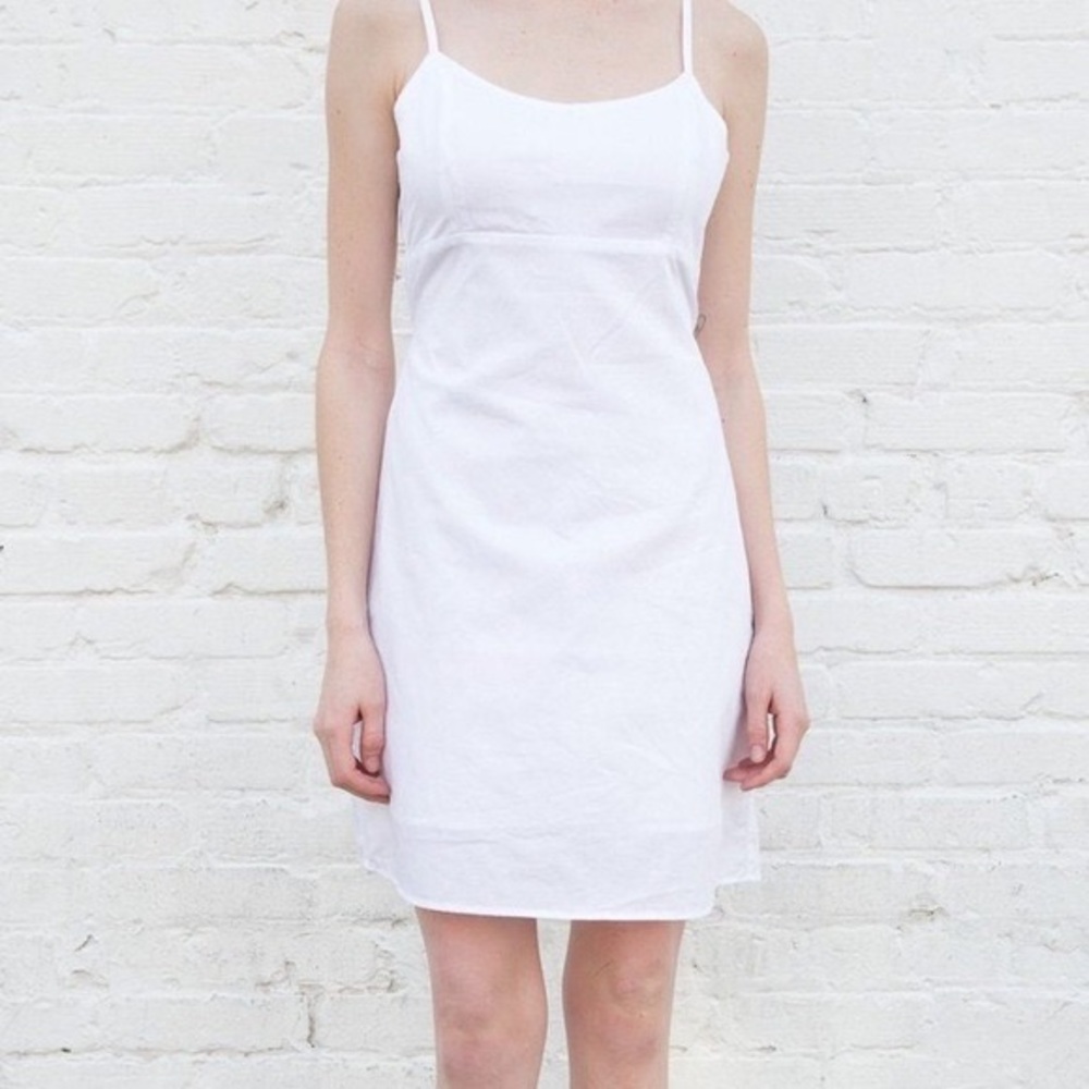 NWT Brandy Melville Kara dress white